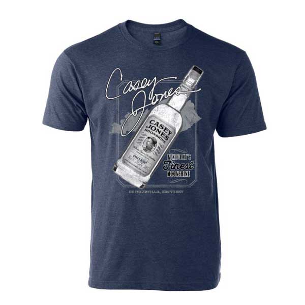 Casey Jones Distillery Casey's Cut Bottle T-Shirt - Large