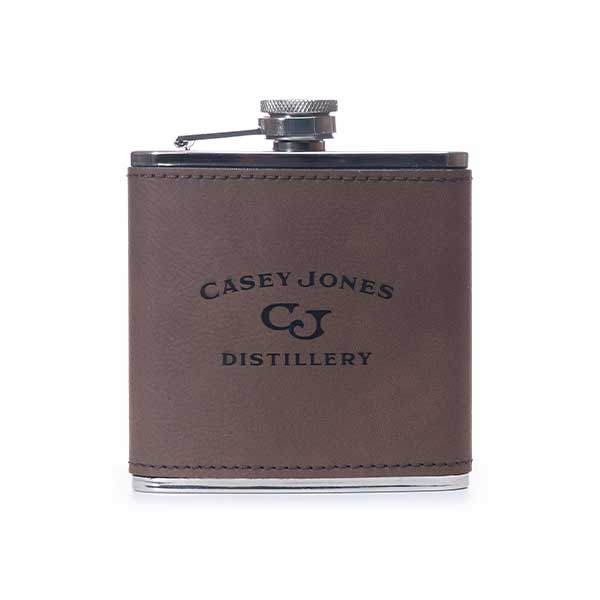 Casey Jones Distillery CJ Stainless Steel Flask