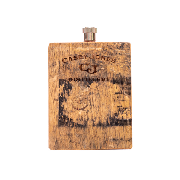 Casey Jones Distillery Barrel Stave Flask