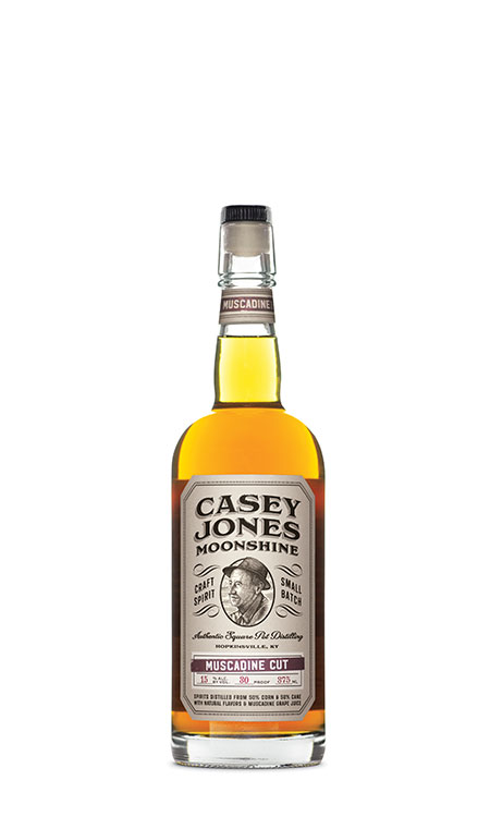 Casey Jones Distillery Muscadine Cut Moonshine 375ml